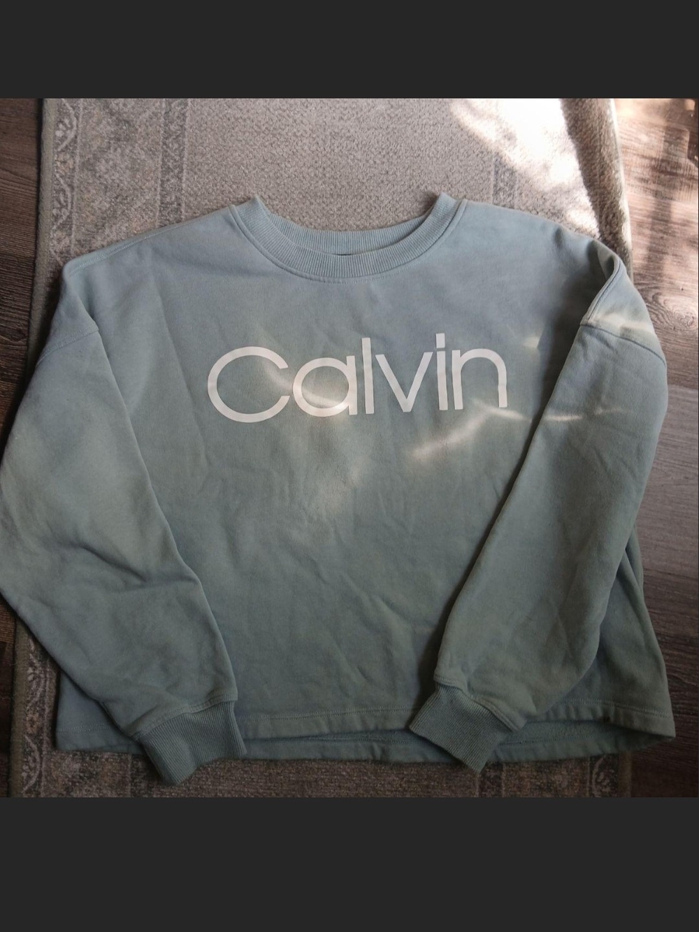 Calvin Klein Crewneck Sweatshirt Sage Small